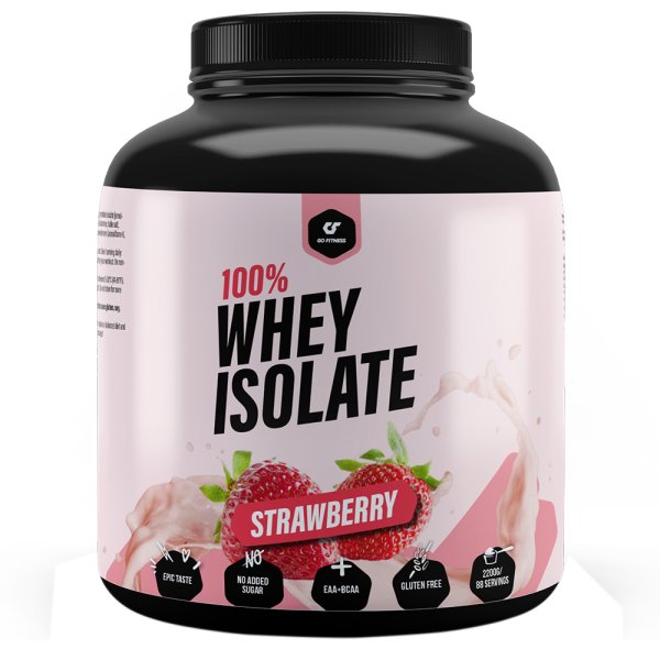 Go Fitness 100% Whey Isolate Strawberry