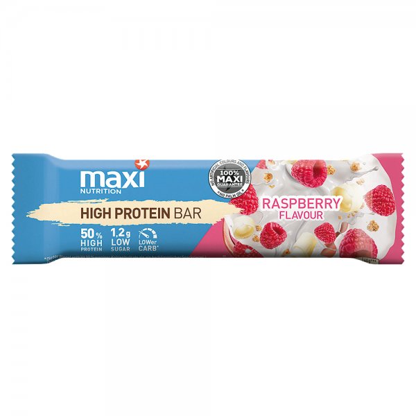 MaxiNutrition® 50% High Protein Bar Raspberry