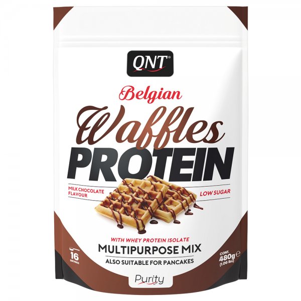 QNT® Belgian Waffles Protein Milk Chocolate
