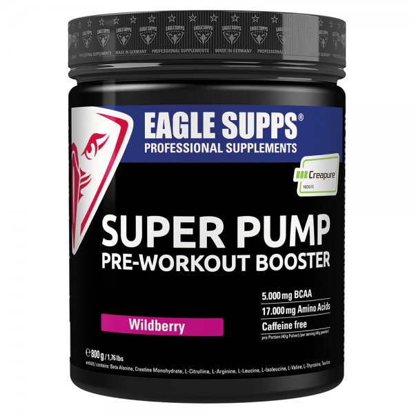 EAGLE SUPPS® Super Pump Pre-Workout Booster
