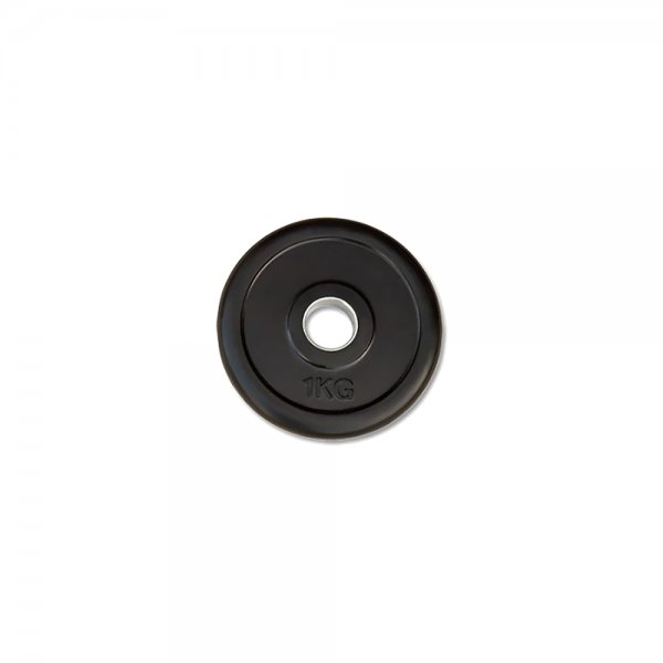 Hantelscheiben gummiert Ø 30 mm 1 kg