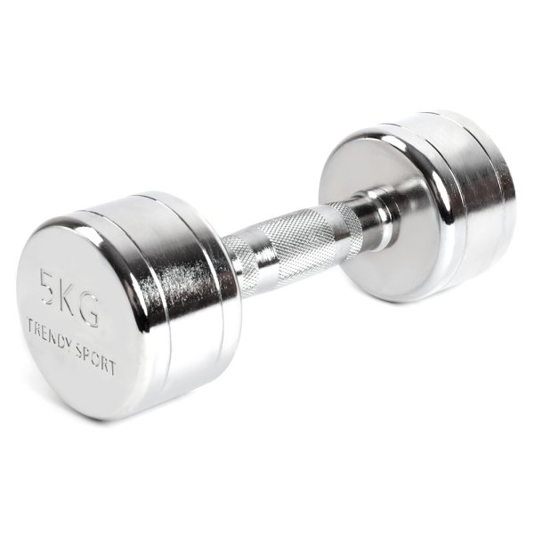 Chrom Hantel 5 kg