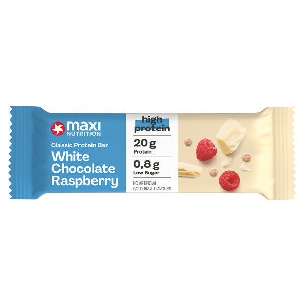 MaxiNutrition® Classic Protein Bar White Chocolate Raspberry