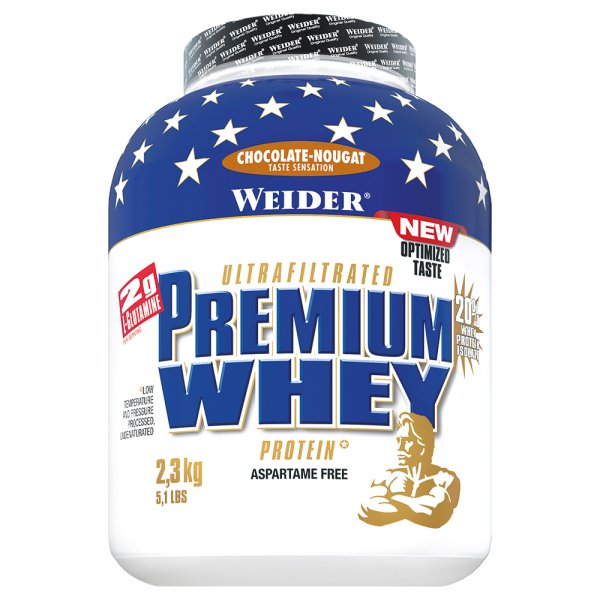 WEIDER® Premium Whey Protein 2,3kg Chocolate Nougat