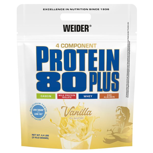 WEIDER® Protein 80 Plus 2kg Vanilla