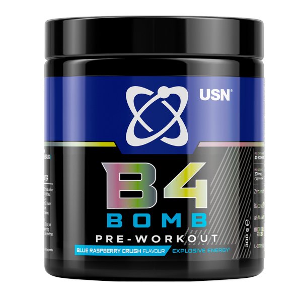 Pre-Workout Booster B4 Bomb Blue Raspberry Crush