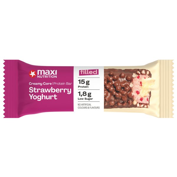MaxiNutrition® Creamy Core Protein Bar, Strawberry-Yoghurt