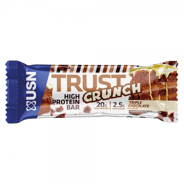 USN Trust Crunch High Protein Bar Triple Chocolate