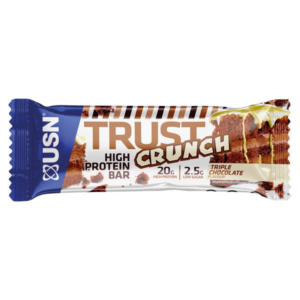 USN Trust Crunch High Protein Bar Triple Chocolate