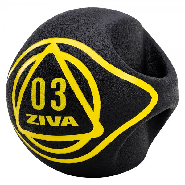 ZIVA® Dual Grip Medicine Ball