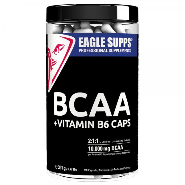 EAGLE SUPPS® BCAA + Vitamin B6 Caps