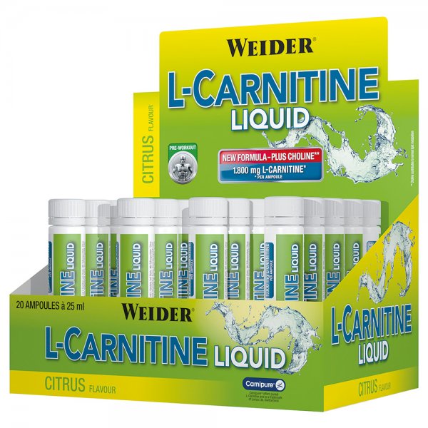 WEIDER® L-Carnitine Liquid Ampullen Citrus