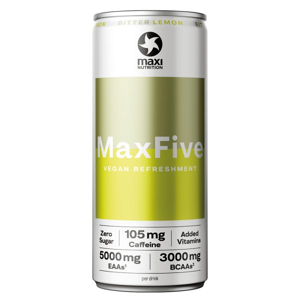 MaxiNutrition® MaxFive Vegan Refreshment Bitter Lemon