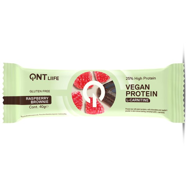 Protein Vegan Bar, Chocolate Brownie Raspberry