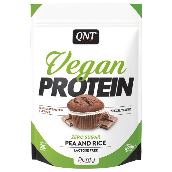 QNT® Vegan Protein Chocolate Muffin