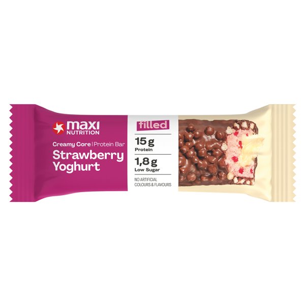 MaxiNutrition® Creamy Core Protein Bar Strawberry Yoghurt