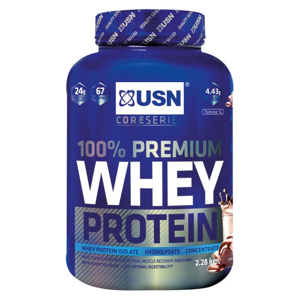 USN 100% Premium Whey* 2,28 kg Dose Chocolate