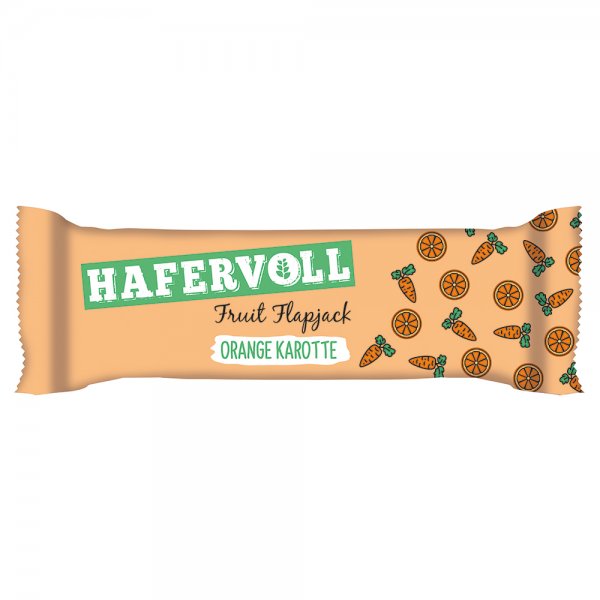 Hafervoll BIO Fruit Flapjack Orange Karotte