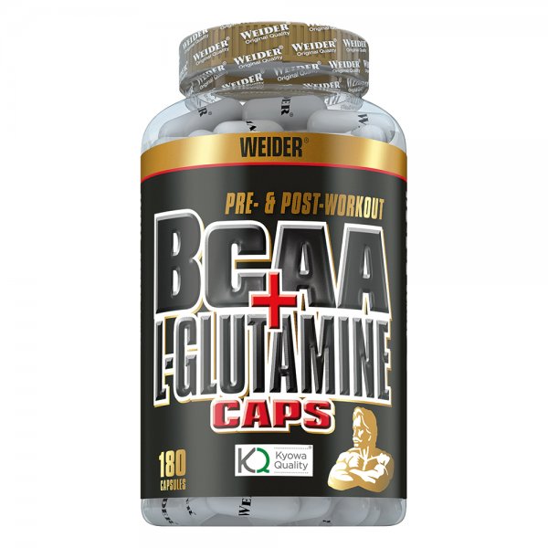 WEIDER® BCAA + L-Glutamine Caps