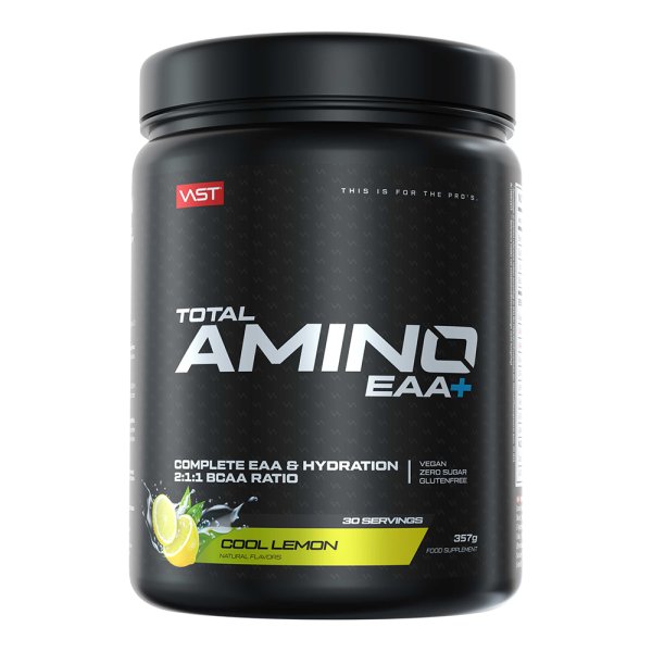 VAST® Total Amino EAA+, Strawberry Kiwi, Cool Lemon